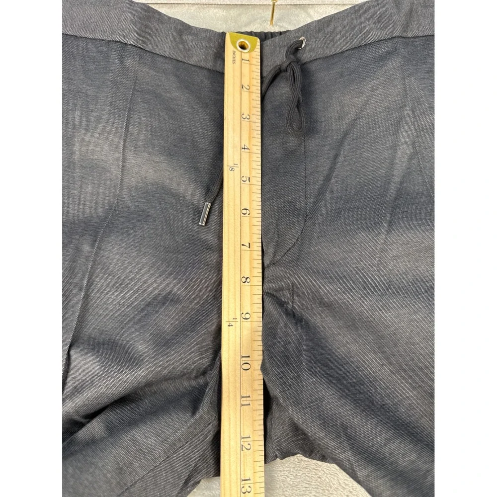 Hugo Boss Pants Mens 36R Banks4-J Grey Drawstring Elastic Waist EUC